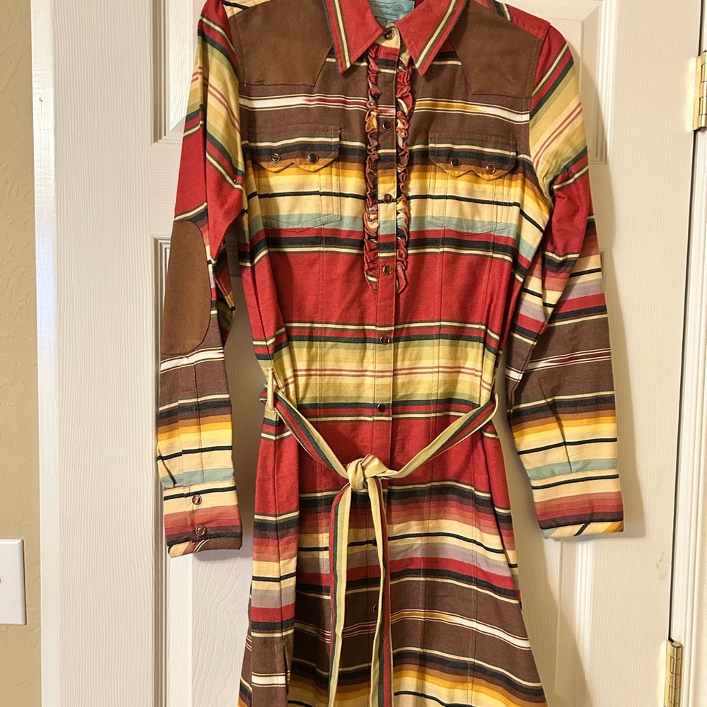 Women’s western print dress